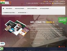 Tablet Screenshot of nibblesoftware.com